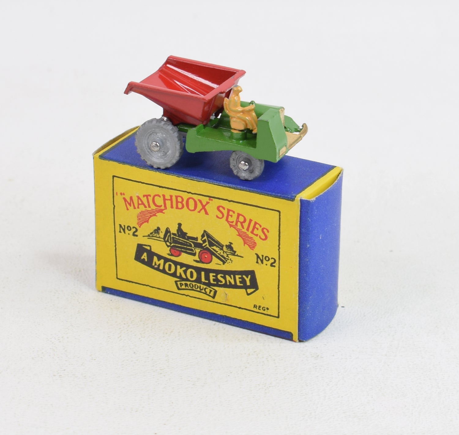 Matchbox Lesney 2 Site dumper Virtually Mint/Nice box