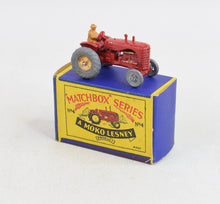Matchbox Lesney 4 Massey tractor Virtually Mint/Nice box