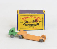 Matchbox Lesney 27 Low loader Virtually Mint/Nice box