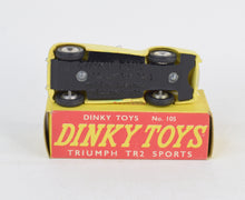 Dinky toys 105 Triumph Tr2 Virtually Mint/Nice box