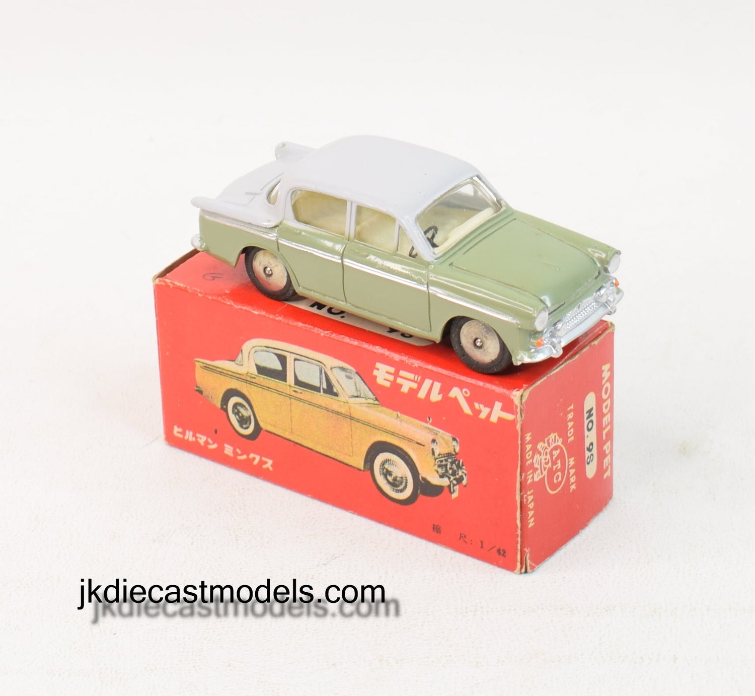 Model pet 9S Hillman Minx Virtually Mint/Boxed 'Carlton' Collection
