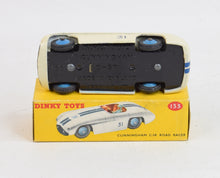 Dinky toys 133 Cunningham C-5R Virtually Mint/Boxed (Blue interior)