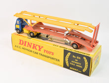 Dinky toy 974 A.E.C Hoyner Very Near Mint/Boxed (Dark yellow)
