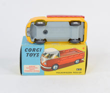 Corgi toys 431 VW Pick-up Virtually Mint/Nice box (Lemon interior)