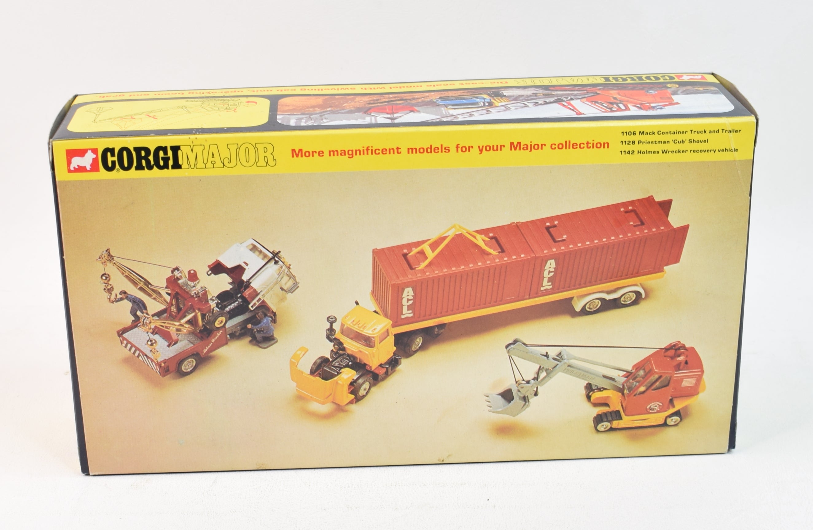 Corgi Toys 1153 Priestman Boom Crane Appears Mint Lovely Box JK DIE corgi-toys-1153-priestman-boom-crane-appears-mint-lovely-box-jk-die
