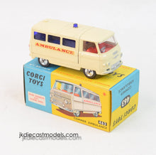 Corgi toys 463 Commer Ambulance Virtually Mint/Nice box