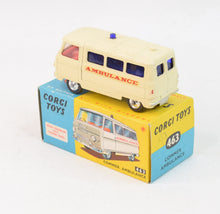 Corgi toys 463 Commer Ambulance Virtually Mint/Nice box