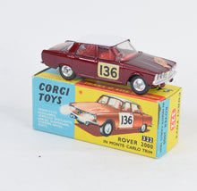 Corgi toys 322 Rover 2000 Monte Carlo Virtually Mint/Nice box