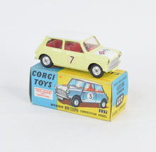 Corgi toys 227 Mini-Cooper Competition Virtually Mint/Nice box