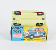 Corgi toys 227 Mini-Cooper Competition Virtually Mint/Nice box