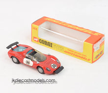 Corgi toys 344 Ferrari 206 Dino Virtually Mint/Lovely box
