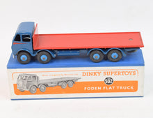 Dinky Toys 502 Foden Flat bed Virtually Mint/Nice box