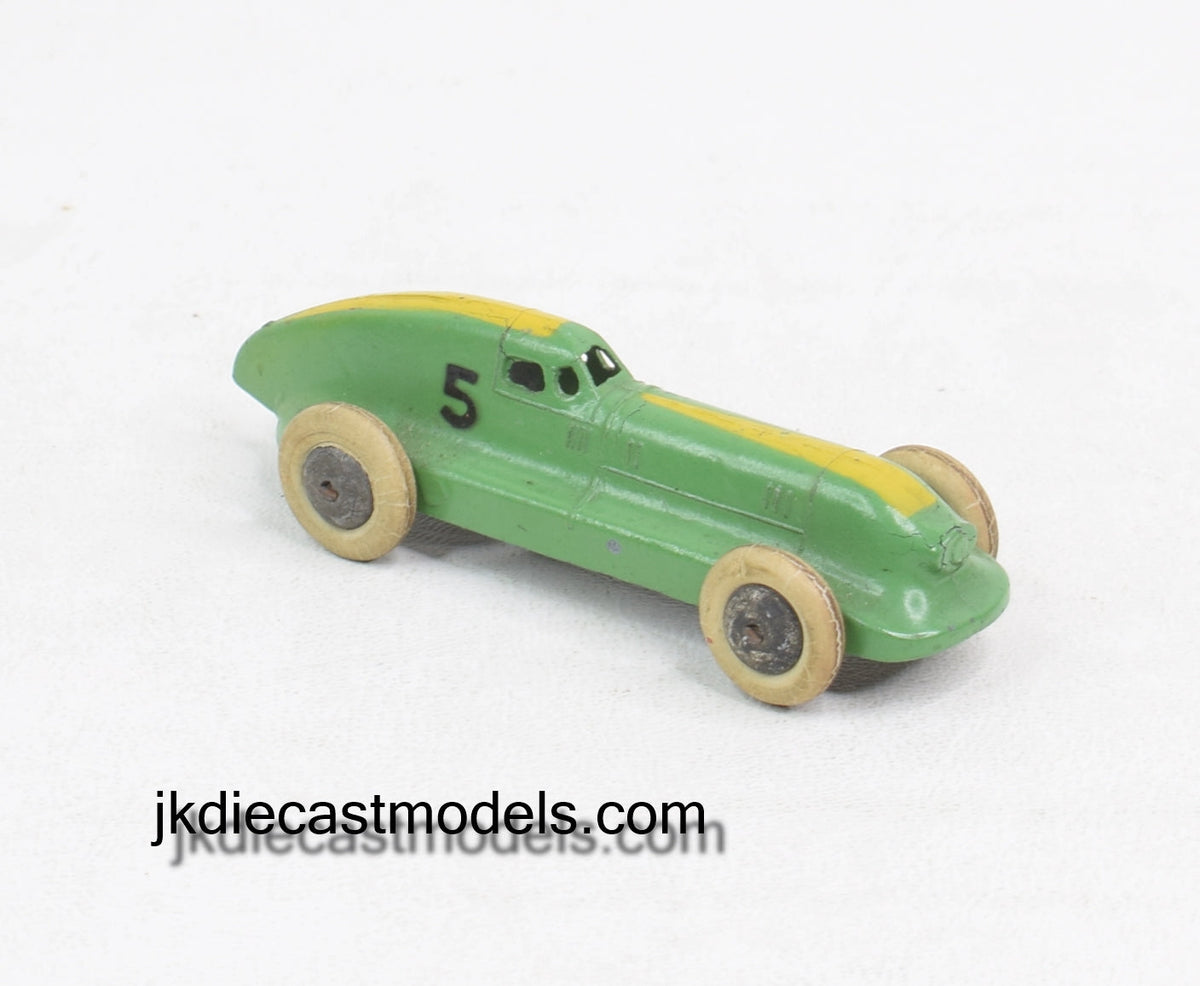 Pre war Dinky toy 23b Hotchkiss Racing car Very near mint 'River Rhine Collection'