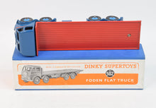 Dinky Toys 502 Foden Flat bed Virtually Mint/Nice box