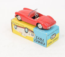 Corgi Toys 302 M.G.A Sports Car Virtually Mint/Nice box