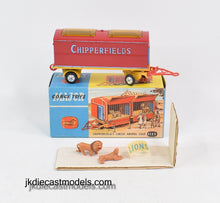 Corgi toys 1123 Chipperfields Animal cage  Virtually Mint/Nice box