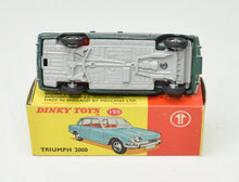 Dinky toys 135 Triumph 2000 Promotional Virtually Mint/Boxed (Conifer green & cactus).