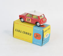 Corgi toys 317 Mini Cooper 'S' Monte Carlo '64 Virtually Mint/Nice box
