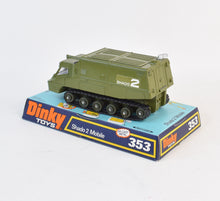 Dinky toys 353 SHADO 2 Mobile Virtually Mint/Boxed (Unley) (Dark green base)