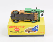 Dinky Toys 430 Commer Breakdown Virtually Mint/Boxed