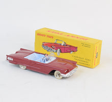 French Dinky Toys 555  Thunderbird Cabriolet Virtually Mint/Nice box