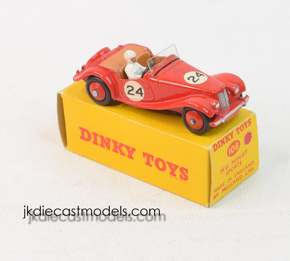 Dinky toys 108 M.G Midget Sports Virtually Mint/Boxed