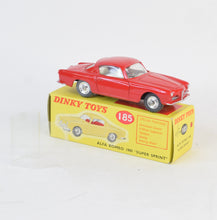 Dinky Toys 185 Alfa Romeo 1800 Virtually Mint/Nice box