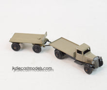 Dinky toy 25T Flat truck & trailer Virtually Mint (3rd type)