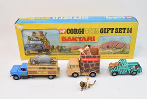 Corgi toys Gift set 14 Daktari Virtually Mint/Boxed ''The Winchester Collection''