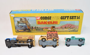 Corgi toys Gift set 14 Daktari Virtually Mint/Boxed ''The Winchester Collection''