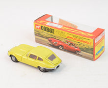Corgi toys 374 5.3 'E' Type Jaguar Virtually Mint/Nice box