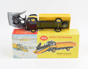 Dinky toys 958 Snow Plough Virtually Mint/Boxed 'BGS Collection'