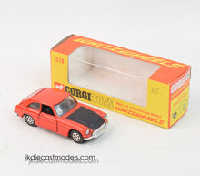Corgi toys 378 MGC G.T Competition Virtually Mint/Nice box