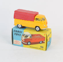Corgi toys 431 VW Pick-up Virtually Mint/Nice box (Lemon interior)