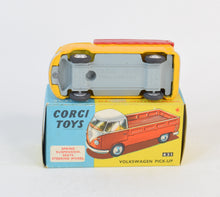 Corgi toys 431 VW Pick-up Virtually Mint/Nice box (Lemon interior)