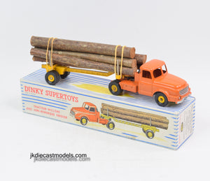 French Dinky 897 Willeme Tractor log carrier Virtually Mint/Boxed 'BGS Collection'