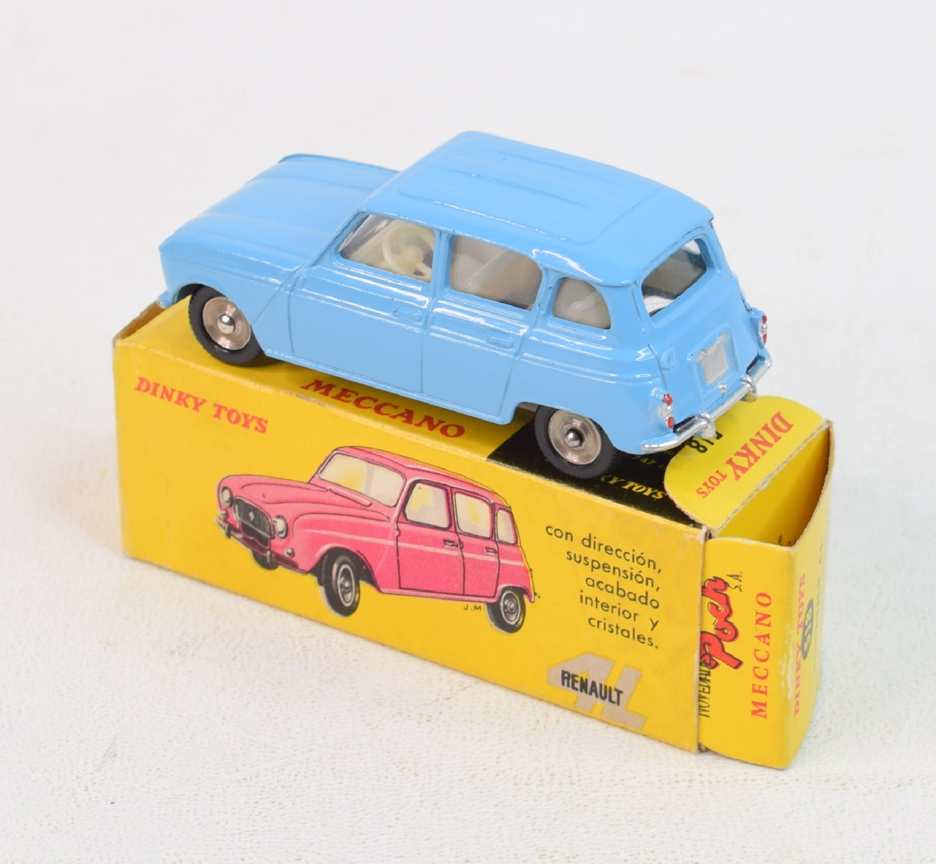 Dinky Toys 518 - RENAULT 4L Rouge Brique 1:43, Atlas 2083028 - Collection Dinky Toys 518 - RENAULT 4L Rouge Brique 1:43, Atlas 2083028 - Collection