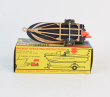 Corgi toys 107 Batboat 1st issue Virtually Mint/Nice box (Shaped hubs) (Unley)