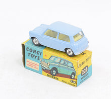Corgi Toys 226 Mini Minor Virtually Mint/Boxed (Light blue/Lemon interior)