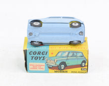 Corgi Toys 226 Mini Minor Virtually Mint/Boxed (Light blue/Lemon interior)