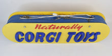 Corgi toys - illuminated - double sided hanging  - point of sale