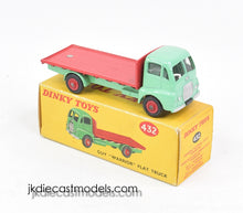 Dinky Toys 432 Guy Warrior Flat Truck Virtually Mint/Boxed (With Windows)