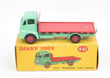 Dinky Toys 432 Guy Warrior Flat Truck Virtually Mint/Boxed (With Windows)