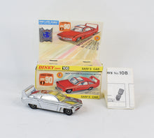 Dinky toys 108 Sam's Car Virtually Mint/Nice box (Unley)