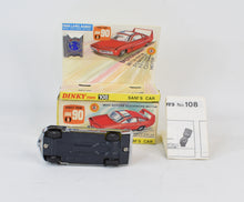 Dinky toys 108 Sam's Car Virtually Mint/Nice box (Unley)