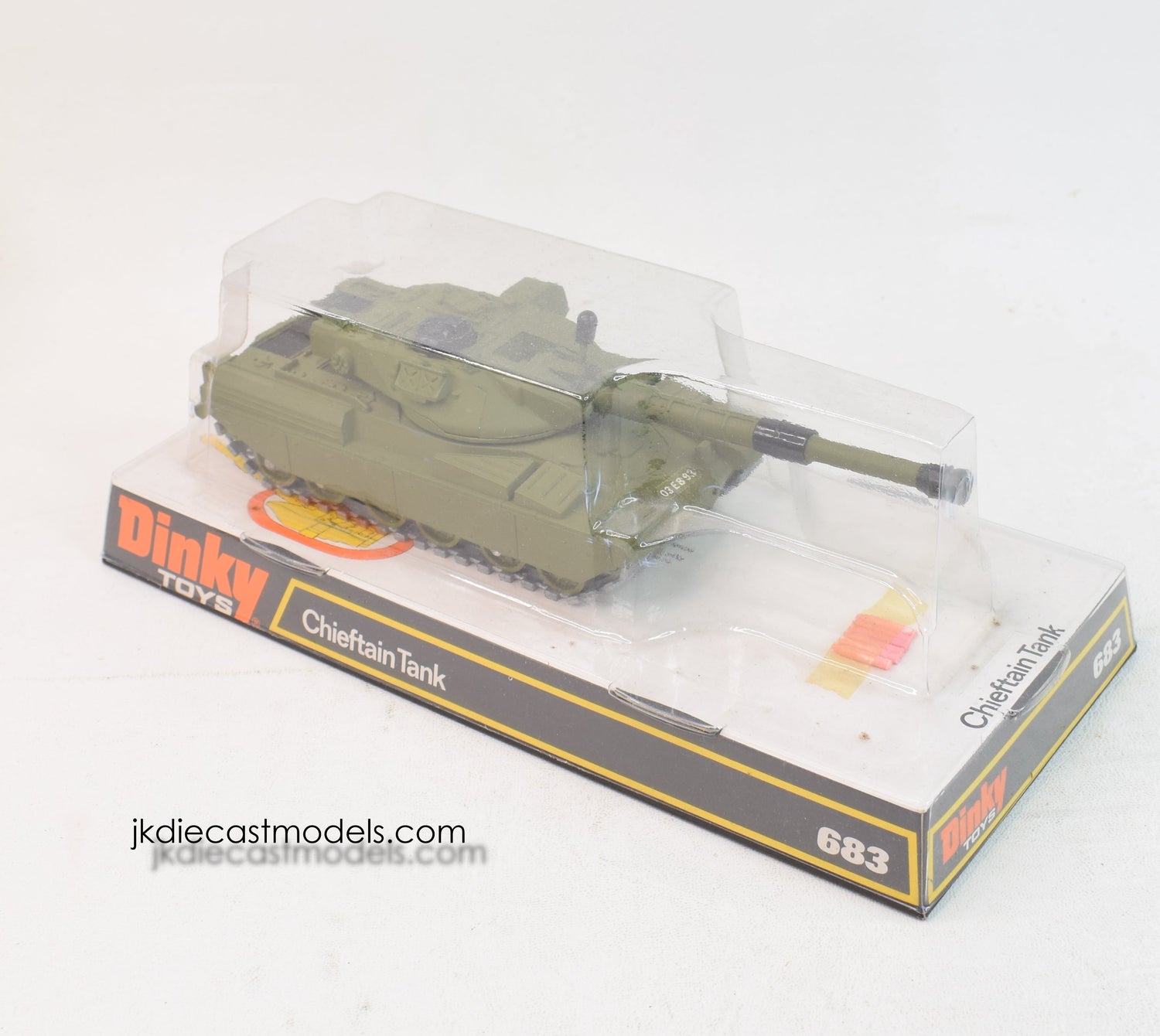 Dinky toys 683 Chieftain Tank Virtually Mint/Lovely box 'Llanellen' Collection