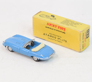 Nicky Toys 120 Jaguar E type Very Near Mint/Boxed