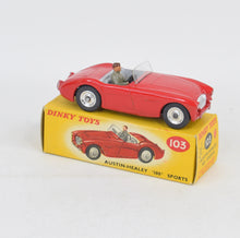 Dinky 103 Austin Healey Civilian Virtually Mint/Nice box