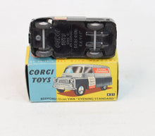 Corgi Toys 421 Bedford Van 'Evening Standard' Very Near Mint/Boxed