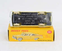 Dinky Toys 191 Dodge Royal Sedan Virtually Mint/Nice box